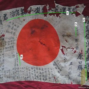 Japanese Good Luck Flag Veteran association