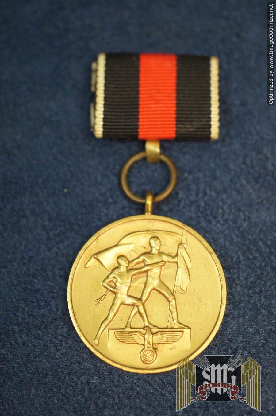 Sudentenland Medal with ribbon bar