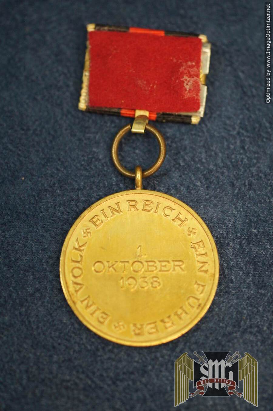 Sudentenland Medal with ribbon bar