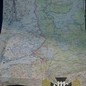 WW2 era map of Finland