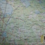 WW2 era map of Finland