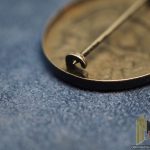 Black wound Badge Marked "4"