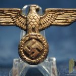 Political visor Eagle by M1/13 L. Christian Lauer In Silvered Cupal