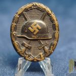Black wound Badge LDO L/21 FÖRSTER & BARTH Smooth back