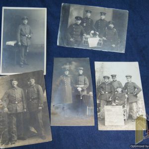 SMGM-3417 WW1 Post Card Lot With Damages, 5 pc