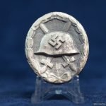 SMGM-3431 Silver Wound Badge by Wächtler & Lange “100” Marked