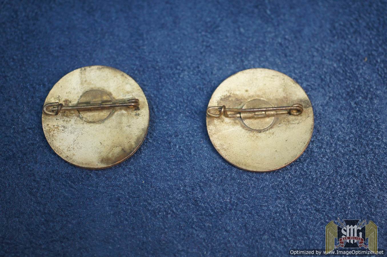 WW2 3rd army Distinctive Unit Insignia matched set
