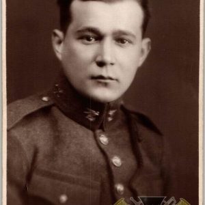 SMGM-3364 WW1 post card collar insignia