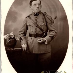 SMGM-3365 WW1 post card uniform close up