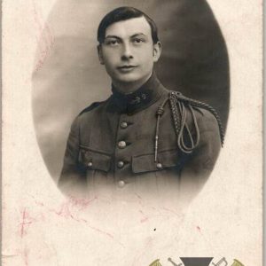 SMGM-3366 WW1 post card uniform close up German marine?