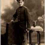 WW2 post card bayonet