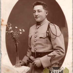 SMGM-3369 WW1 post card w/Uniform Detail