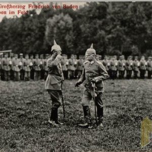 WW1 post card Duke Friedrich Von Baden