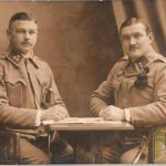 WW1 post card Austrian Officers