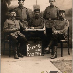 WW1 post Group shot reg 42