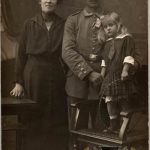WW1 post card EK2 ribbon