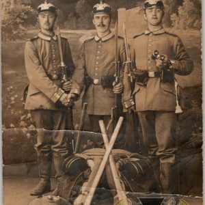 WW1 post card battle ready