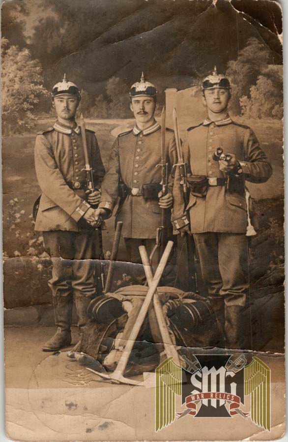 WW1 post card battle ready