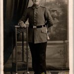 WW1 post card EK2 Ribbon and bayonet