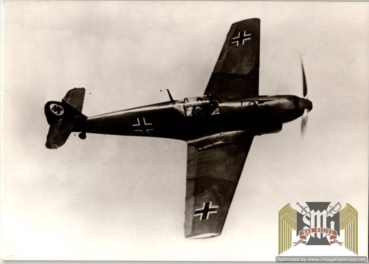 Messerschmitt Me (Bf) 109 B-1 Postcard
