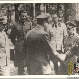Picture Card Hitler Wolf's Lair