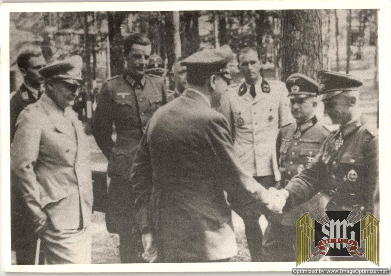 Picture Card Hitler Wolf's Lair