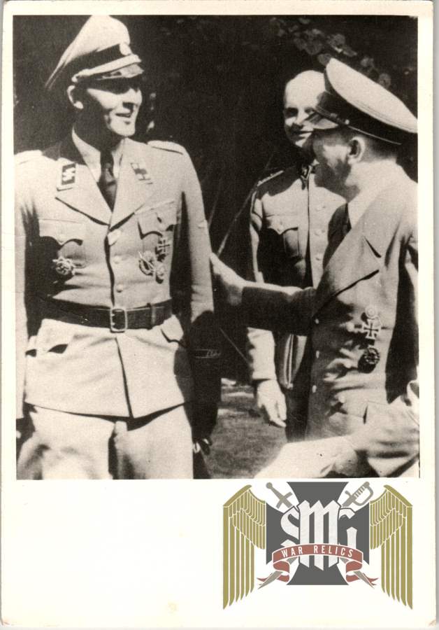 Picture Card Hitler w/ Richard Schulze
