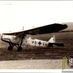 Nazi plane Picture card