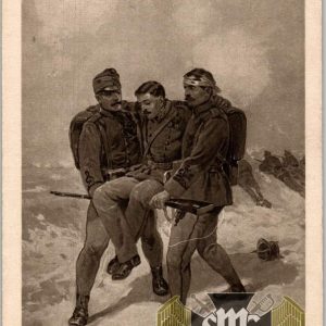 WW1 Postcard Carry the wounded