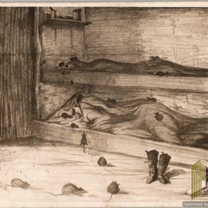 Postcard Sleeping With Rats