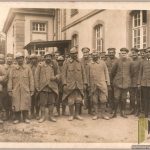 WW1 Postcard French and Germans