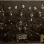 WW1 Post card portrait w/pickelhaubes