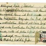 Prisoner of war postcard