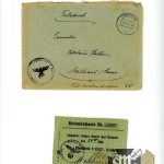 Large grouping of letters with thrid reich feldpost stamps and nice Holiday pass