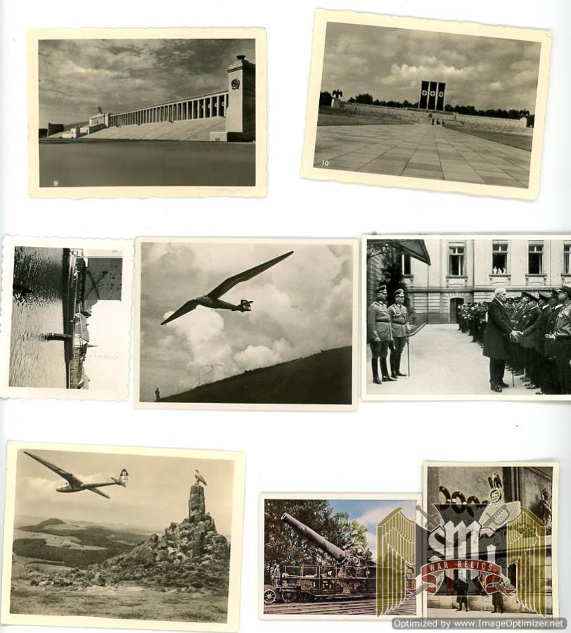 German mixed cigarette card lot 8 pc