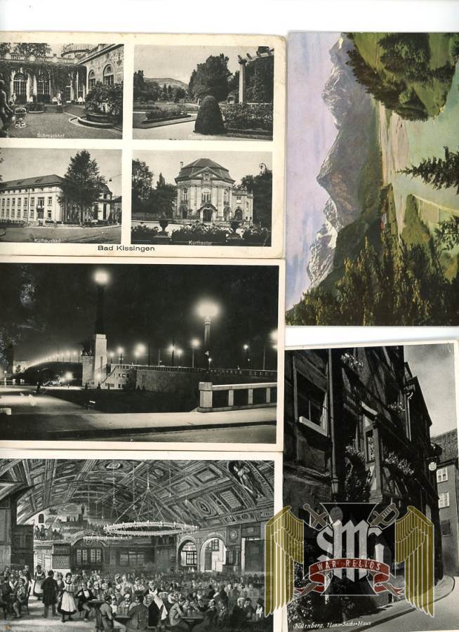 German Feldpost post card Lot 5 pcs