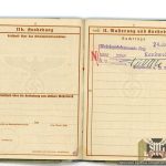 Wehrpass "Franz Krentl"