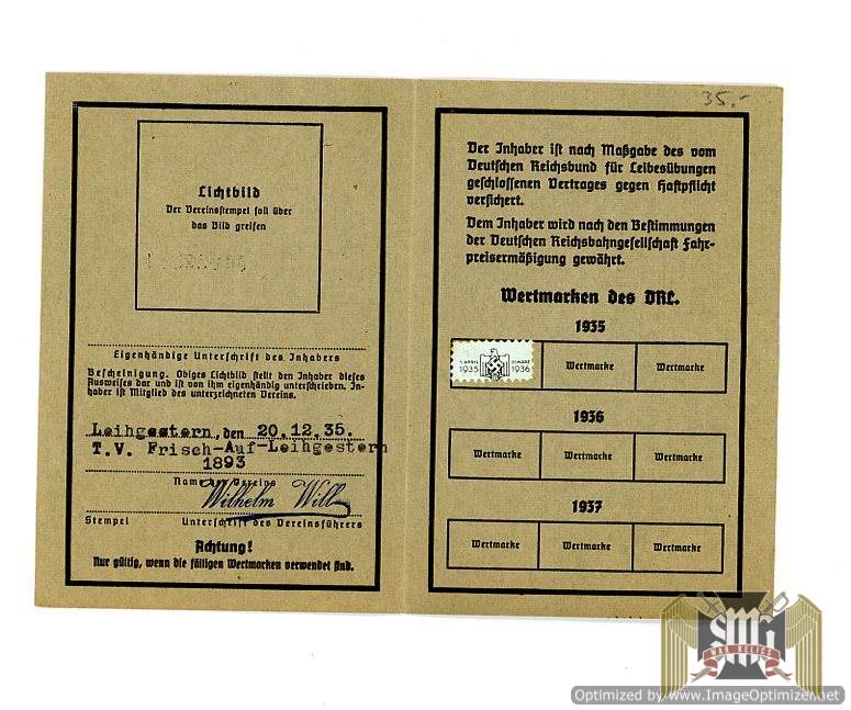 NSRL Sport book 1935