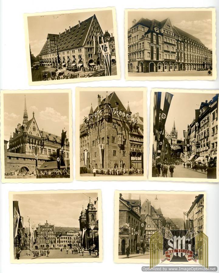 original retail sales pack of "Nurnberg in Flags" 12pc
