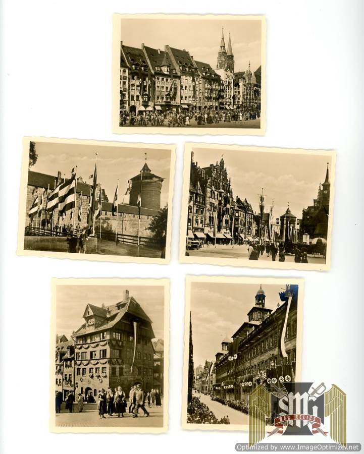 original retail sales pack of "Nurnberg in Flags" 12pc