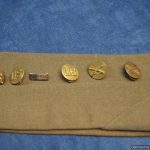 US Army WW2 Overseas cap with mixed insignia