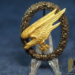 SMGM-3448 Reproduction Luftwaffe Paratrooper badge