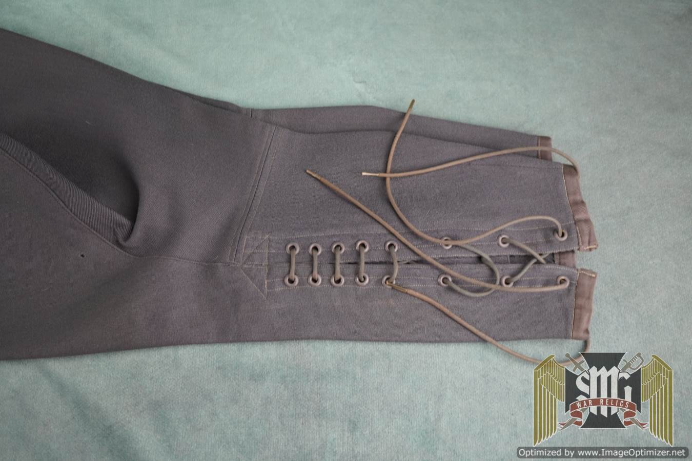 Dutch Prewar Tunic converted to German Artillery With Trousers