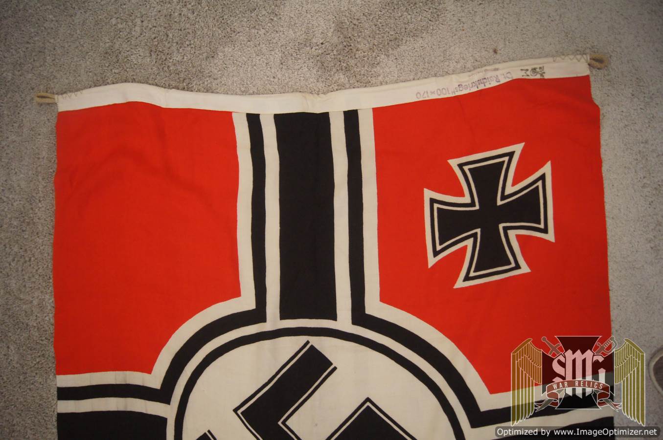 Marine Marked Kreigsflagge 100x170