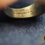 Sterling Silver 12k gold fill American WW2 Airman Ring