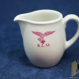 Luftwaffe Reichsluftfahrtministerium R.L.M. Porcelain creamer