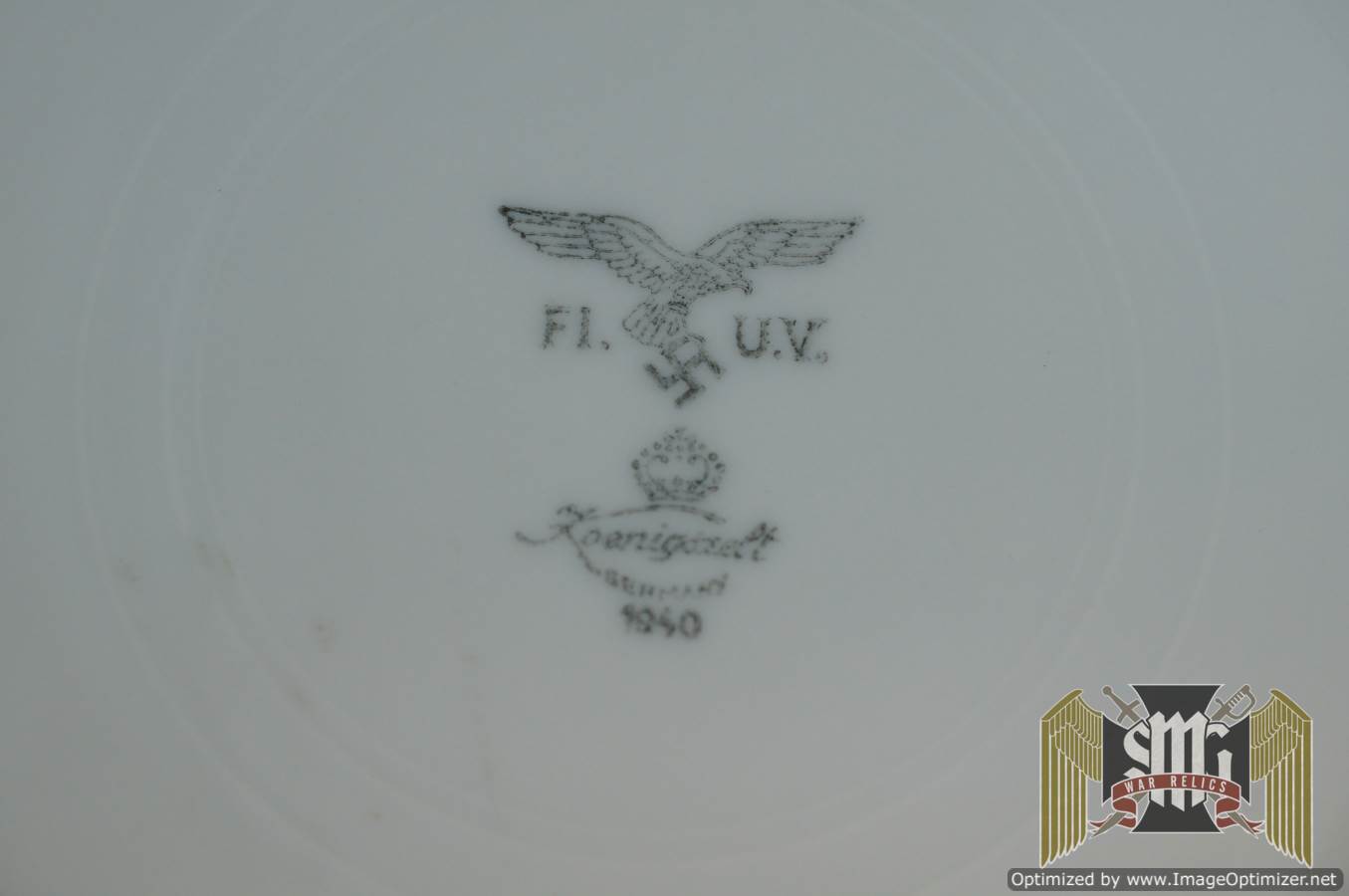 Luftwaffe 9inch dinner plate 1940