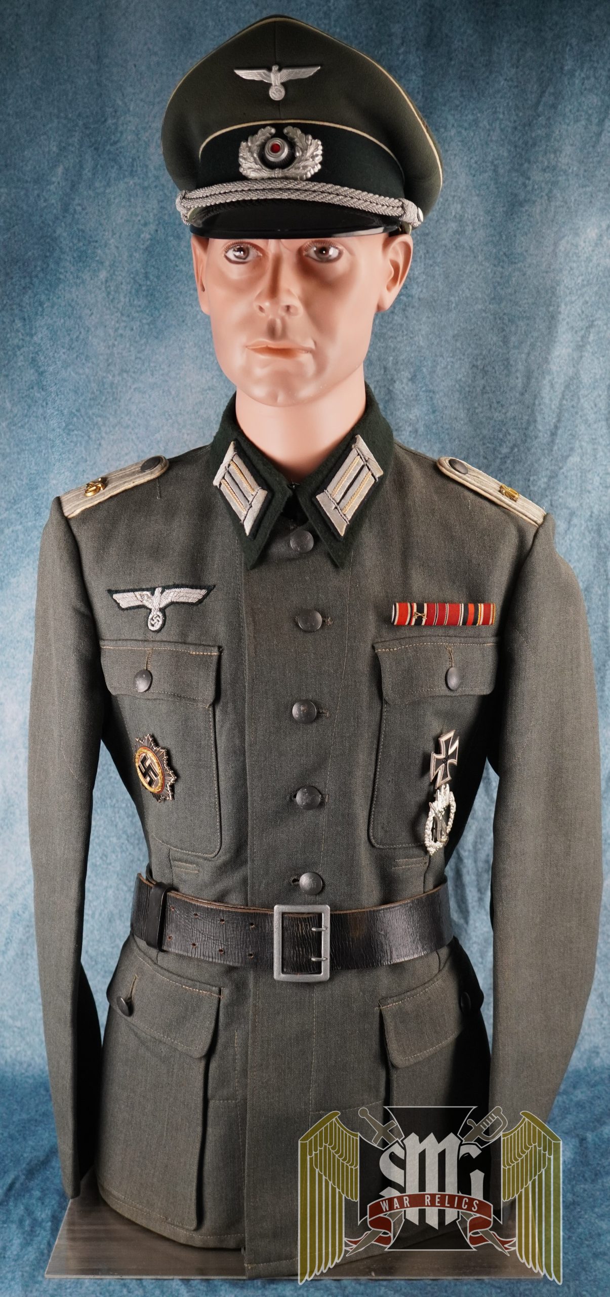 Gabardine M43 tunic with DK loops