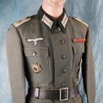 Gabardine M43 tunic with DK loops