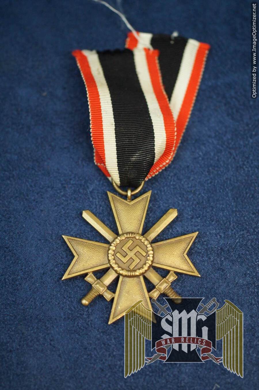 War Merit Cross 2nd class w/ swords Marked 87, Robert Palme